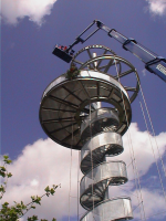 Turm hochkant